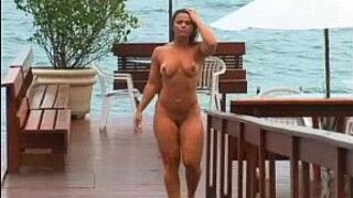 vivane araujo naked on the beach - porn video