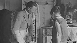 Threesome Hardcore Action During Dinner - porn video