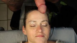 Huge Cum Blast in My Fucking Face - porn video