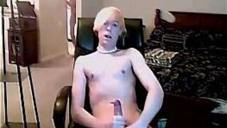 Male models That is until he starts caressing his meatpipe through - porn video