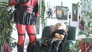 Roxina Maid In Red Cum - porn video