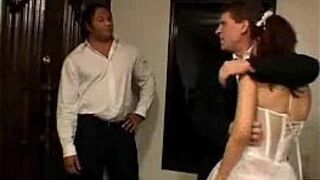 Here Cum The Brides threesome - porn video