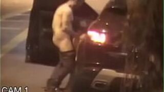 Viviane Araujo on the street - porn video