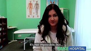 Fake Hospital Doctors magic cock produces vocal orgasm - porn video