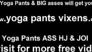 Tell me what you think of my new yoga pants JOI - porn video
