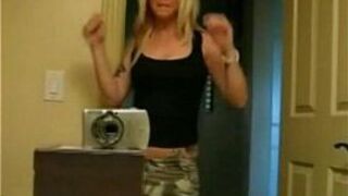 strip in front of the mirror - porn video