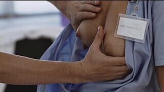 Lucky Patient Stops Time And Fucks Asian Doctor With Big Tits Until They Both Cum TRAILER - porn video