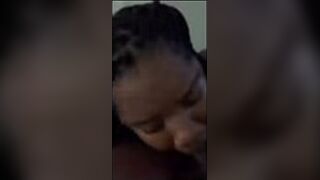 Wife best friend sucks my big dick - porn video