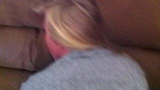 Maurlee Charles wet creamie pussy then sucks clean - porn video