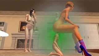 Giantess face farting - porn video